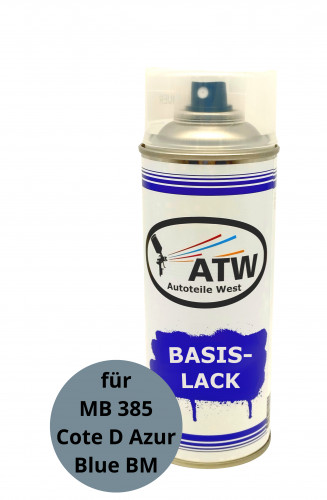 Autolack für MB 385 Cote D Azur Blue Bright Metallic